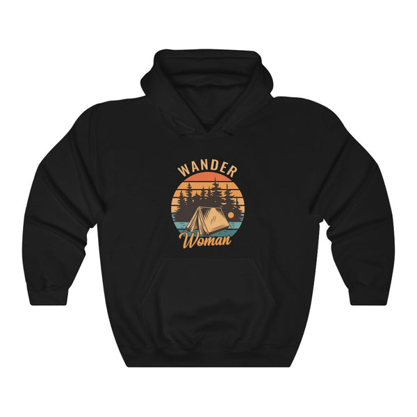 Wander Woman | Unisex Hooded Sweatshirt | KEEP WARM IN THIS