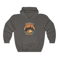Wander Woman | Unisex Hooded Sweatshirt | KEEP WARM IN THIS